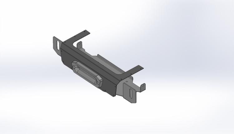 Universal Wrangler JK/JL Winch Box Flog Industries