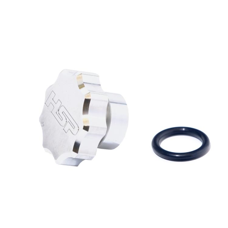 2001-2016 Chevrolet/GMC Billet Oil Fill Cap For HSP Filler Neck Raw HSP Diesel