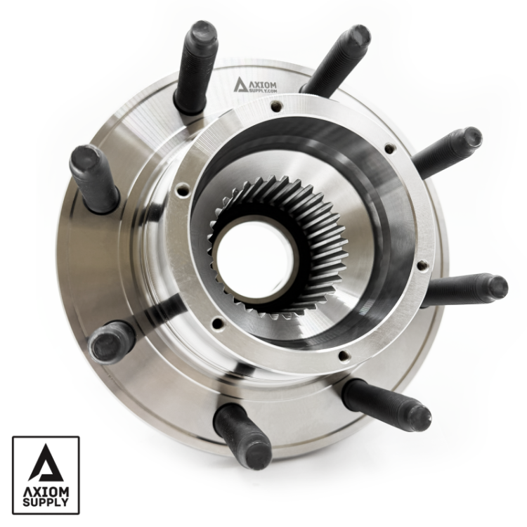 Front Wheel Bearing and Hub Assembly For 11–16 Ford F250/F350 4WD, SRW Only Axiom Supply