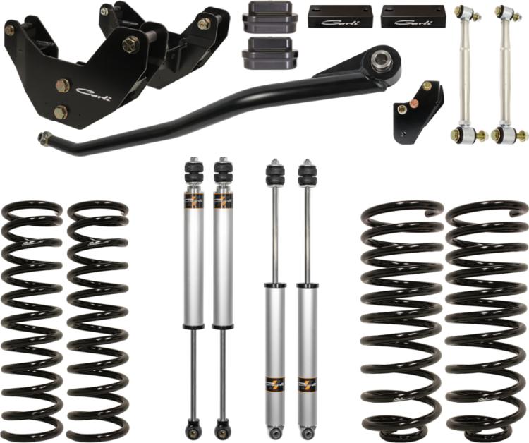 14-18 RAM 2500 4x4 Hemi 3 inch Lift Commuter System R2 Coils Carli Suspension