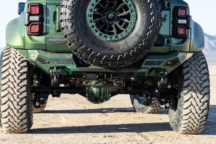 Freedom Rear Bumper For 2021-2025 Ford Bronco Sensor Cutouts Bare Metal Bodyguard Bumpers