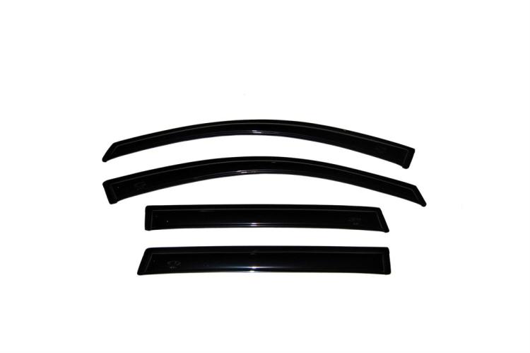 Ventvisor Deflector for 2000-2002 Ford Excursion Smoke Outside Mount 4 Piece AVS