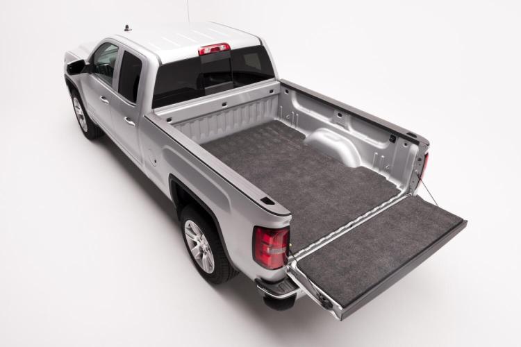 Bedmat For Spray-In Or No Bed Liner 19+(New Body) Silverado/Sierra 6'6 inch W/O Carbonpro 3/4 Inch Thick For Use w/Spray On Bed Liner And Non Liner Applications Charcoal BedRug