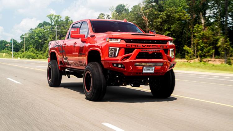 Cognito 7-Inch Performance Lift Kit with Fox PSRR 2.0 Shocks For 20-22 Silverado/Sierra 2500/3500 2WD/4WD