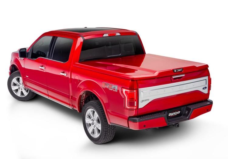 Tonneau Cover Elite LX 2020 Ford F-150 5 Foot 7 Inch Bed Ext/Crew Iconic Silver Metallic UnderCover
