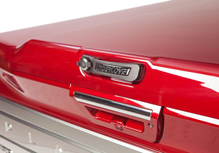 Tonneau Cover Elite LX 2014-2018 (2019-2023 Classic) Ram 1500/2010-2023 2500/3500 6 Foot 4 Inch Bed Std/Quad/Mega With Single Rear Wheels Without RamBox Blue Streak UnderCover