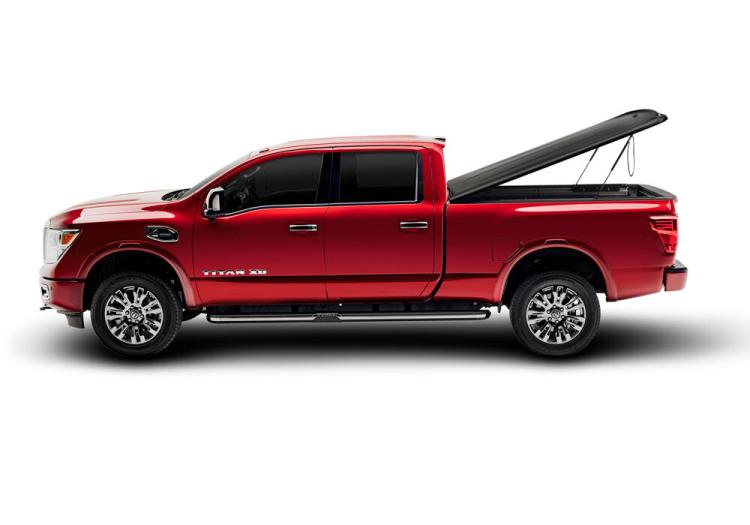 Tonneau Cover SE 2016-2023 Toyota Tacoma 6 Foot Bed Std/Ext With Deck Rail System Black Textured UnderCover
