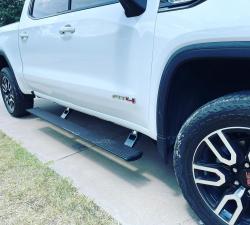 Amp Power Step Install 2020 GMC Sierra 1500 injected motorsports