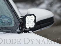 Stage Series 2in LED Ditch Light Kit for 2010-2021 Toyota 4Runner Sport White Combo Diode Dynamics