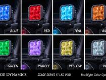 SS5 LED Pod Pro White Combo Pair Diode Dynamics
