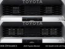 SS5 Stealth Grille LED 2-Pod Kit for 2014-2023 Toyota 4Runner, Pro White Combo Diode Dynamics