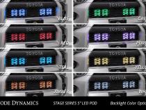 SS5 Stealth Grille LED Pod Bracket Kit for 2014-2023 Toyota 4Runner Diode Dynamics