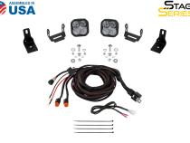 Stage Series Ditch Light Bracket Kit for 2022+ Ford Maverick Diode Dynamics