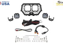 Stage Series LED Grille Kit for 2014-2018 Polaris RZR XP, Sport Yellow Fog Diode Dynamics