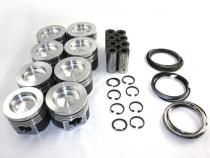 Mahle Motorsport 930036055 Duramax Delipped Performance Cast Piston Set 2001-2016 - STD Bore