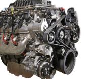 Low Mount LSA Accessory Drive Bracket Kit Complete Natural Small Block Chevrolet Gen III/iv LSA Holley