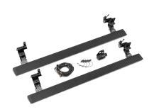 RealTruck VoltStep Electric Running Board Kit Textured Black 2015-2019 Silverado/Sierra 2500 HD Go Rhino