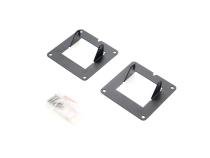 BR6/BR11 Light Plates Textured Black Designed for Rigid D-Series 2010-2018 Dodge Ram 2500/3500 Without Park Sense Go Rhino
