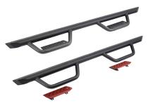 Dominator Xtreme D2 Steps W/Rocker Panel Bracket Kit Text. Blk 2024-2026 Toyota Tacoma Go Rhino