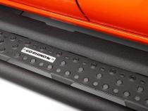 Dominator Xtreme D6 SideSteps With Mounting Bracket Kit Textured Black 2017-2025 Ford F-250/F-350 Go Rhino