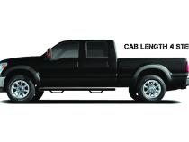 Nerf Step RS Bar Cab Length (2 Steps per Side) 2019-2025 (New Body Style) Ram 2500/3500 Crew Cab Gas/Diesel Textured Black NFab