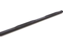 4 Inch Oval Straight Nerf Bars Black 2005-2026 Nissan Frontier Crew Cab Lund