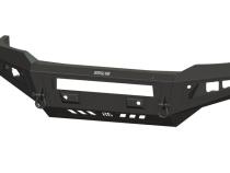 A2L Front Bumper Base For 2019-2021 Sierra 1500 No Sensor cutout Single Light Bar Cutout Bare Metal Bodyguard Bumpers