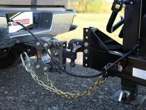 The Boss Torsion Flex 2.5 Inch Shank 12 Inch Drop 2.4K TW 21K Hitch &amp;amp; GH-061 Dual-Ball &amp;amp; GH-062 Pintle Lock Gen Y Hitch