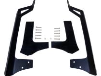 Auxiliary Light Mounting Bracket 2007-2018 Jeep JK Wrangler 2 Brackets/2 Pre-Cut Rubber Isolators/Stainless Steel Mounting Hardware 50 Inch LED Light Bar RT Off Road