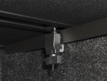 Solid Fold 2.0 Tonneau Cover Black Textured Paint 2007-2013 Toyota Tundra 8' Bed with Deck Rail System Extang