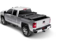 Solid Fold 2.0 Tool Box Tonneau Cover Black Textured Paint For Use w/Existing Tool Box Tool Box Not Included 2020-2026 Silverado/Sierra 2500 HD/3500 HD 8' Bed without Factory Side Storage Boxes Extang