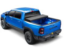 Solid Fold ALX Tonneau Cover Black Textured Paint 2019-2026 (New Body Style) Ram 1500 6' 4 inch Bed without RamBox with or without Multifunction Tailgate Extang