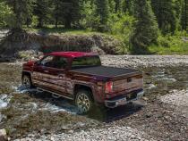 RetraxOne MX Retractable Tonneau Cover Matte One Piece Polycarbonate Finish 2014-2018 (2019 Legacy/Limited) Silverado/Sierra 1500/2015-2019 2500 HD/3500 HD 6' 6 inch Bed without Stake Pockets Standard Rails