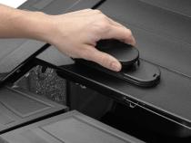 RetraxPRO MX Retractable Tonneau Cover Rugged Aluminum Construction Matte Black 2007-2013 Silverado/Sierra 1500/2007-2014 2500 HD/3500 HD 8' Bed with Single Rear Wheels without Stake Pockets Standard Rails