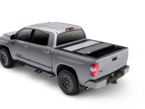 Tonneau Cover Fusion 2014-2017 Toyota Tundra 5 Foot 7 Inch Bed With Deck Rail System Black UnderCover