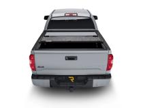 Tonneau Cover Fusion 2014-2021 Toyota Tundra 5 Foot 7 Inch Bed With Deck Rail System Attitude Black UnderCover