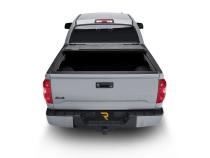 Tonneau Cover Fusion 2014-2021 Toyota Tundra 6 Foot 7 Inch Bed With Deck Rail System Attitude Black UnderCover