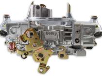 Double Pumper Carburetor 850 CFM 4150 Mechanical Secondaries Shiny Gasoline Holley
