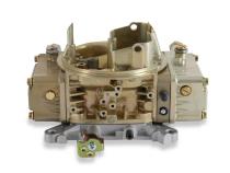 Tunnel Ram Carburetor 450 CFM 4160 Mechanical Secondaries Gold Dichromate Gasoline Holley