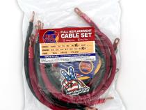 1993-1998 Jeep Grand Cherokee Battery Cable Kit ZJ 5.2-5.9 Liter 4 Gauge Battery Cable Big7Kits